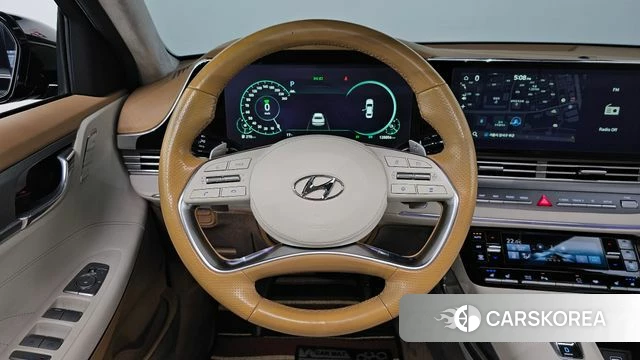 Hyundai The New Grandeur IG Hybrid 2020 Черный из Кореи, фото 4