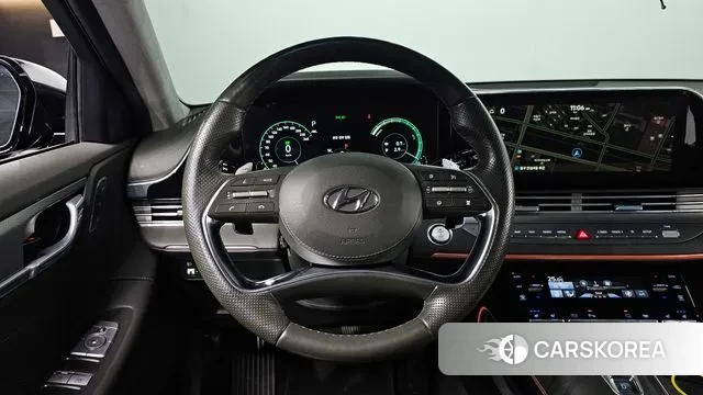 Hyundai The New Grandeur IG Hybrid 2020 Синий из Кореи, фото 4