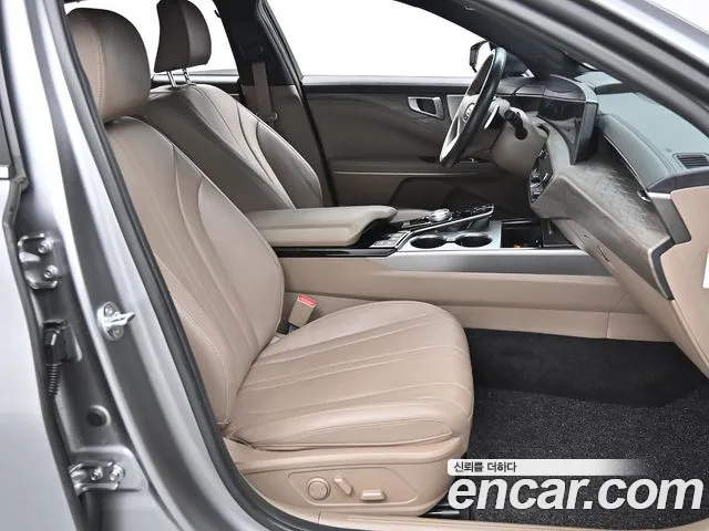 Kia K8 Hybrid 2022 Серебристо-серый из Кореи, фото 4