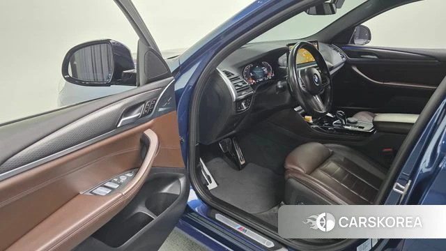 BMW X4 (G02) 2023 Синий из Кореи, фото 4