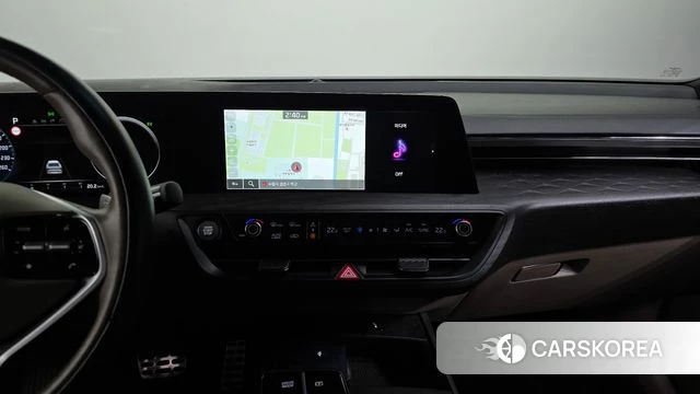 Kia K8 Hybrid 2022 Синий из Кореи, фото 4