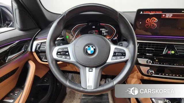 BMW 5 Series (G30) 2021 Черный из Кореи, фото 4