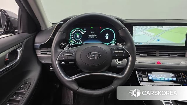 Hyundai The New Grandeur IG Hybrid 2021 Серый из Кореи, фото 4