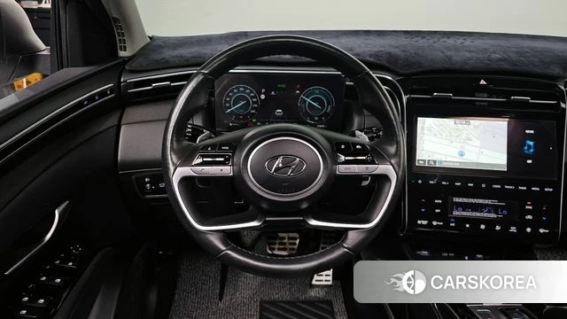Hyundai Tucson Hybrid (NX4) 2022 Белый из Кореи, фото 4