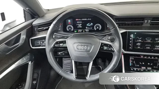 Audi A7 (4K) 2020 Белый из Кореи, фото 4