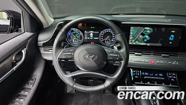 Hyundai The New Grandeur IG Hybrid 2021 Черный из Кореи, фото 4