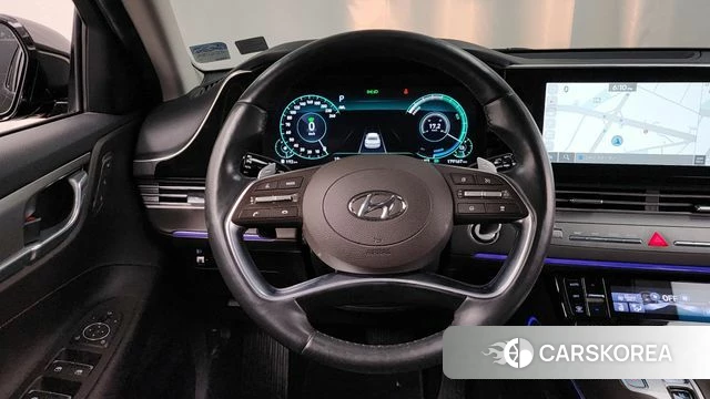 Hyundai The New Grandeur IG Hybrid 2020 Черный из Кореи, фото 4