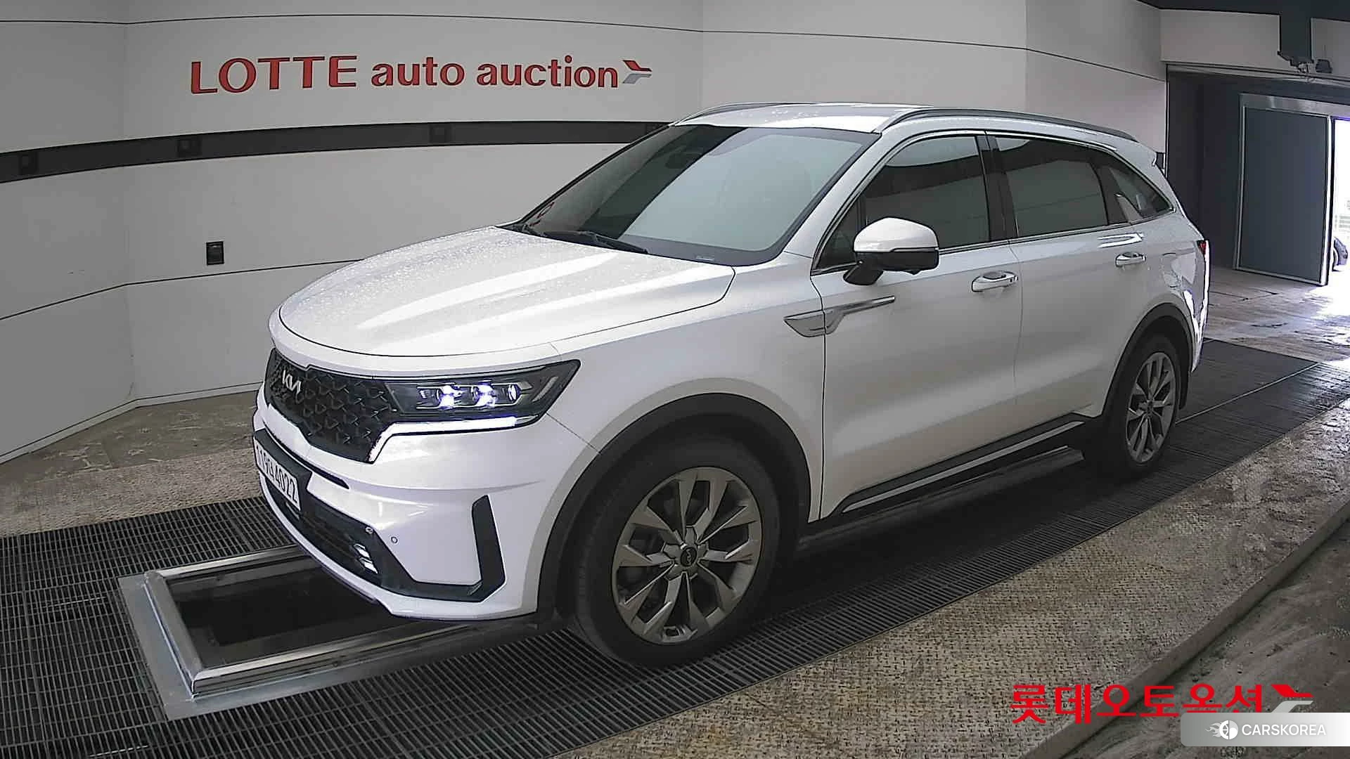 Kia Sorento 2022 Snow White Pearl (optional) из Кореи, фото 4