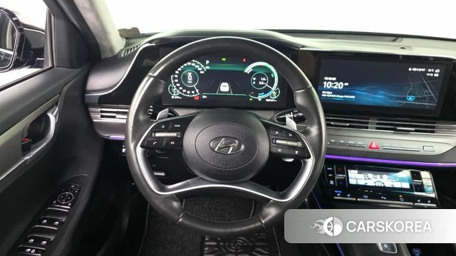 Hyundai The New Grandeur IG Hybrid 2022 Черный из Кореи, фото 4