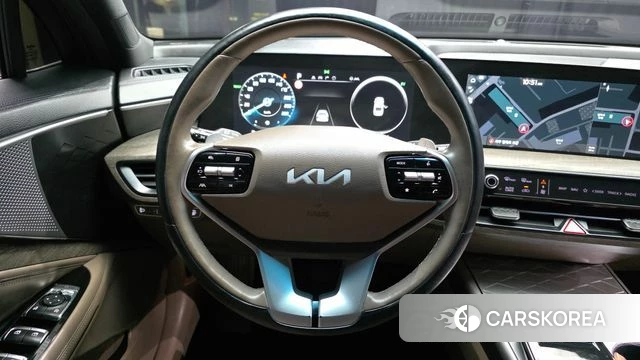 Kia K8 Hybrid 2022 Черный из Кореи, фото 4