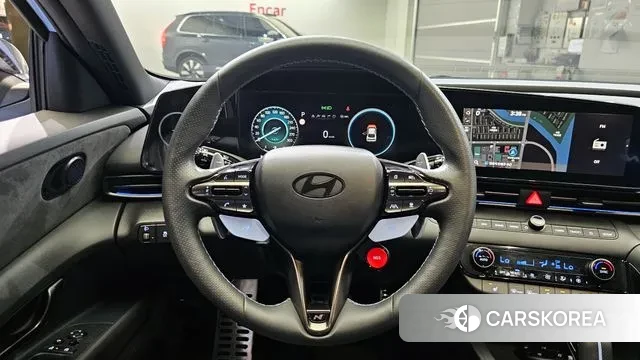 Hyundai The New Avante (CN7) 2024 Небесно-голубой из Кореи, фото 4