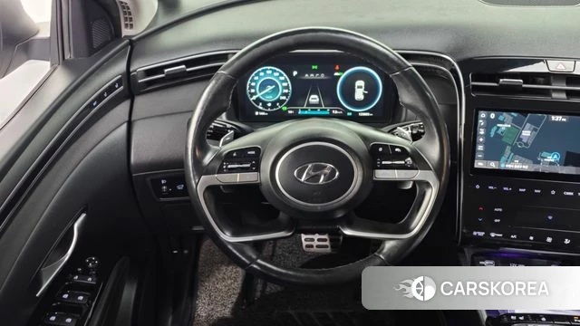 Hyundai Tucson Hybrid (NX4) 2021 Серебряный из Кореи, фото 4