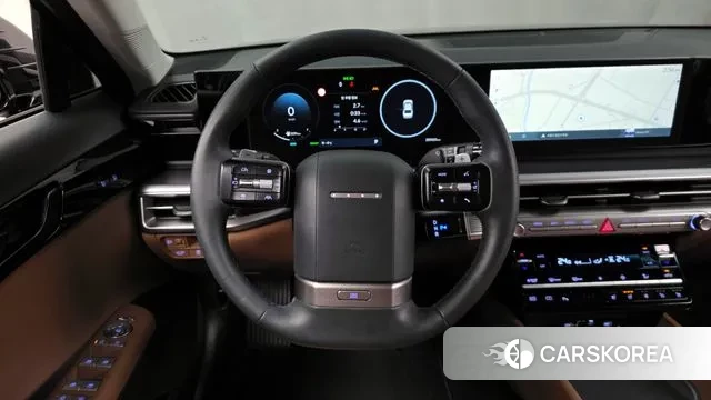 Hyundai Grandeur Hybrid (GN7) 2023 Черный из Кореи, фото 4