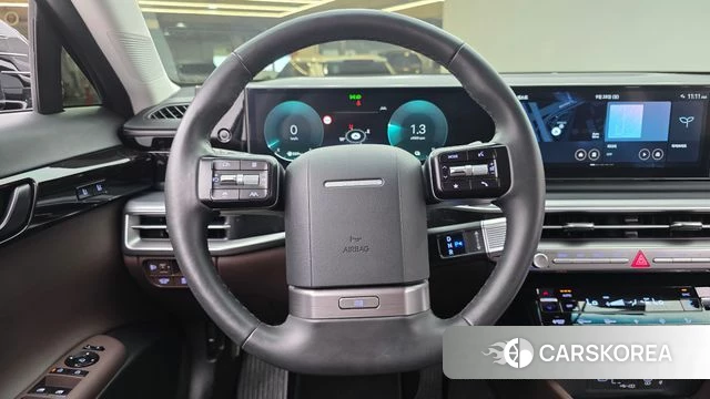 Hyundai Grandeur Hybrid (GN7) 2024 Черный из Кореи, фото 4