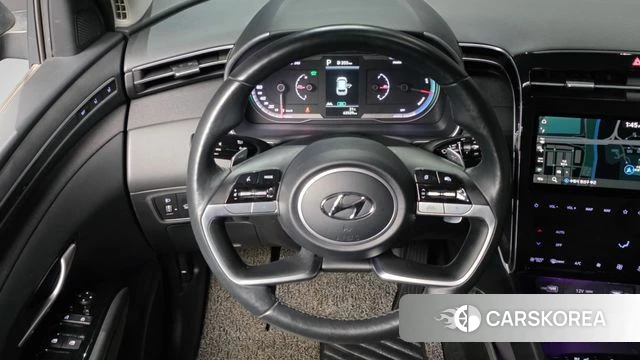 Hyundai Tucson Hybrid (NX4) 2021 Черный из Кореи, фото 4