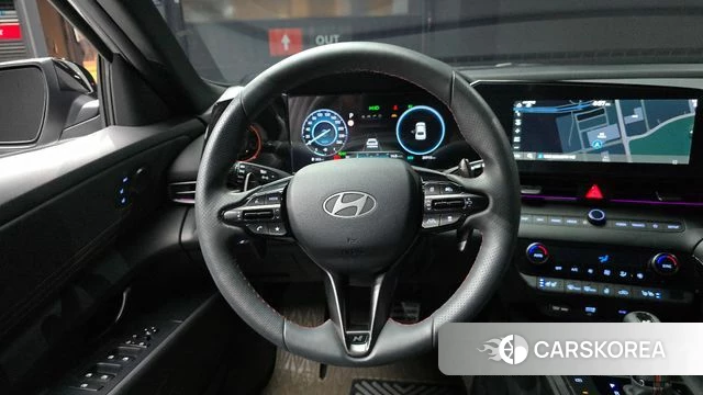 Hyundai The New Avante Hybrid (CN7) 2025 Серебристо-серый из Кореи, фото 4