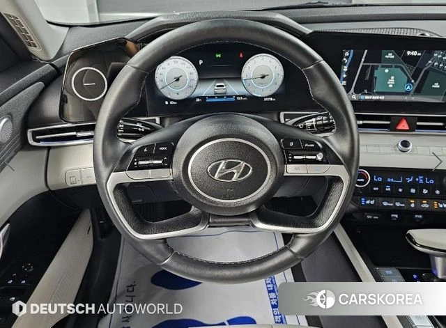Hyundai Avante (CN7) 2021 Белый из Кореи, фото 4