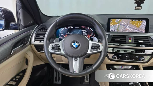 BMW X3 (G01) 2021 Синий из Кореи, фото 4