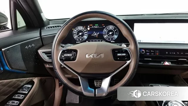 Kia K8 2021 Темно-зеленый из Кореи, фото 4