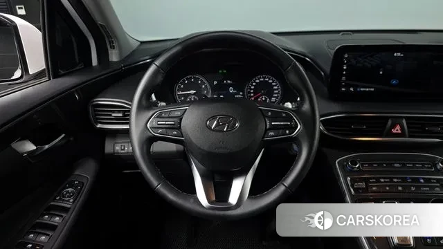 Hyundai The New Santa Fe 2021 Белый из Кореи, фото 4