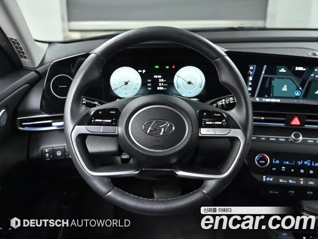 Hyundai Avante Hybrid (CN7) 2023 Серый из Кореи, фото 4