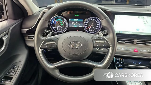 Hyundai The New Grandeur IG Hybrid 2022 Черный из Кореи, фото 4