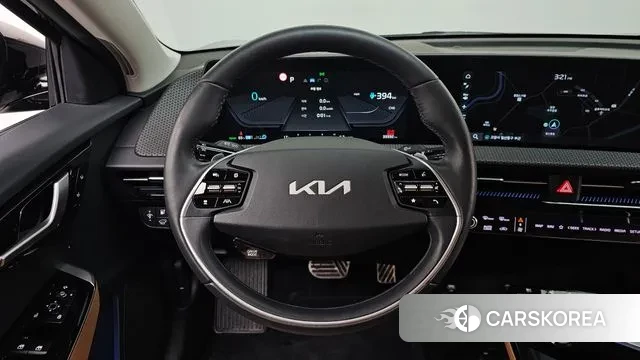 Kia EV6 2022 Черный из Кореи, фото 4
