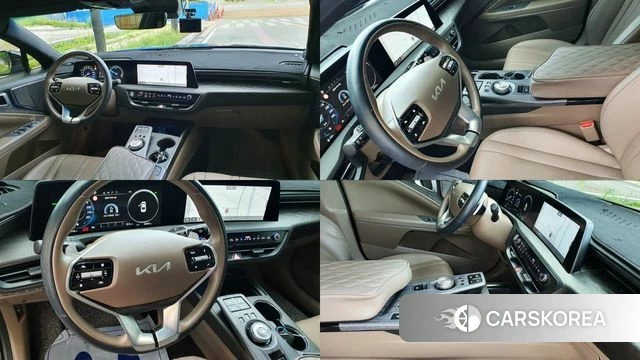 Kia K8 Hybrid 2023 Черный из Кореи, фото 4