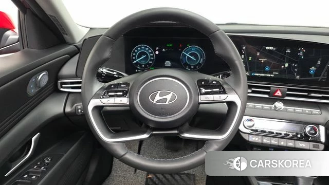 Hyundai The New Avante Hybrid (CN7) 2025 Красный из Кореи, фото 4