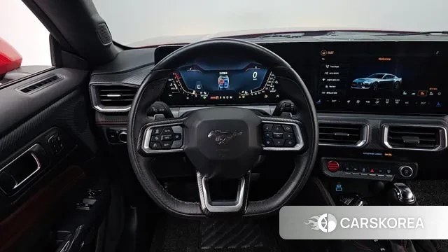 Ford Mustang 7th Generation 2024 Красный из Кореи, фото 4