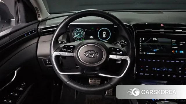 Hyundai Tucson Hybrid (NX4) 2020 Белый из Кореи, фото 4