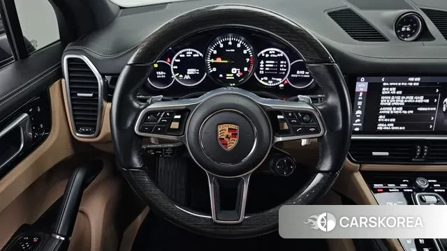 Porsche Cayenne (PO536) 2020 Черный из Кореи, фото 4
