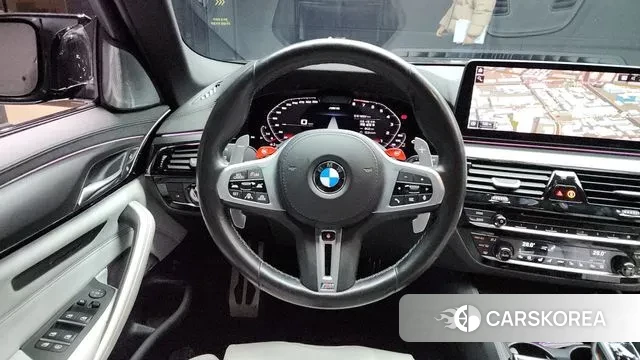 BMW M5 (F90) 2022 Черный из Кореи, фото 4