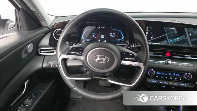 Hyundai The New Avante (CN7) 2023 Белый из Кореи, фото 4