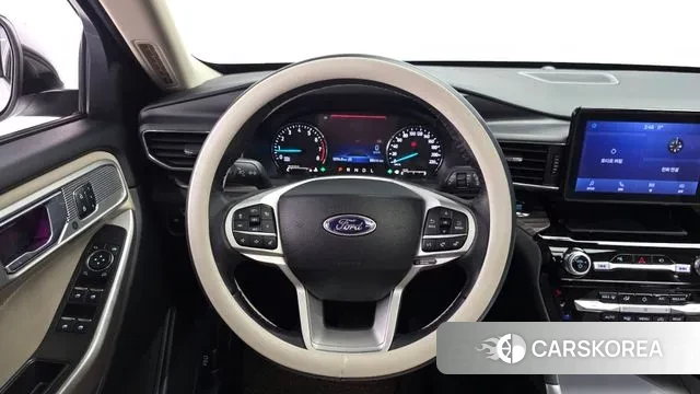 Ford Explorer 6th Generation 2023 Белый из Кореи, фото 4