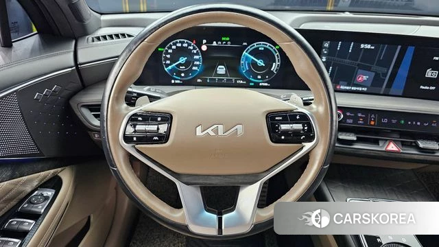 Kia K8 Hybrid 2022 Черный из Кореи, фото 4