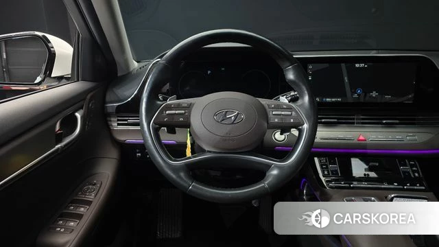 Hyundai The New Grandeur IG Hybrid 2020 Белый из Кореи, фото 4