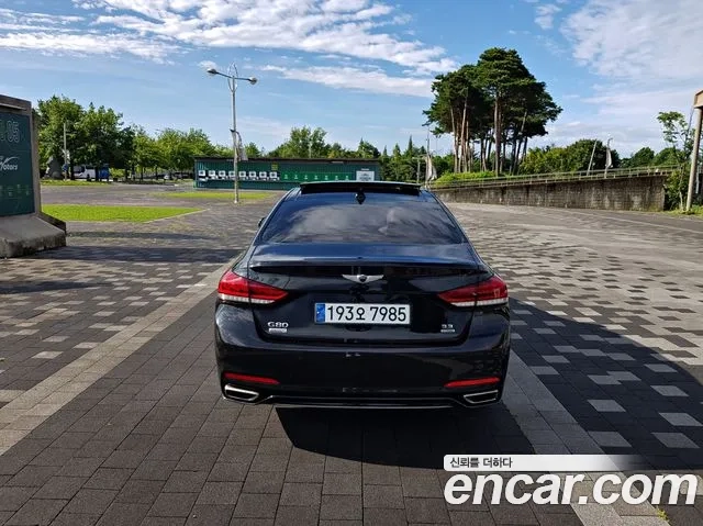 Genesis G80 2018 Черный из Кореи, фото 4