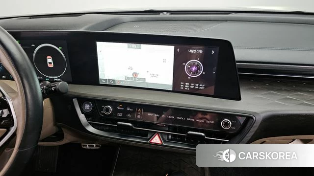 Kia K8 Hybrid 2024 Черный из Кореи, фото 4