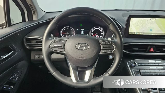 Hyundai The New Santa Fe 2023 Белый из Кореи, фото 4