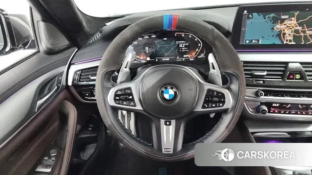 BMW 5 Series (G30) 2021 Серый из Кореи, фото 4