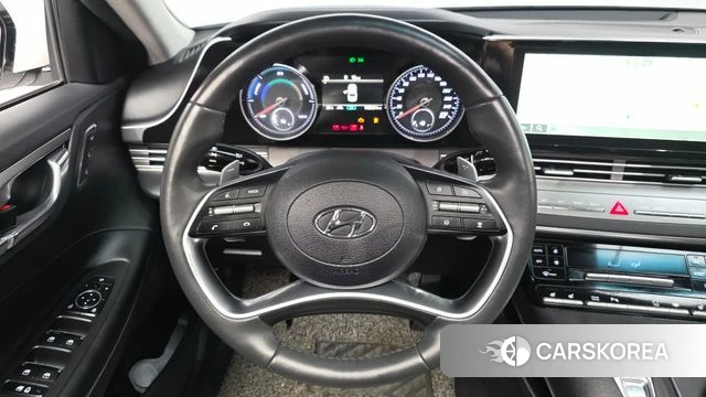 Hyundai The New Grandeur IG Hybrid 2022 Белый из Кореи, фото 4