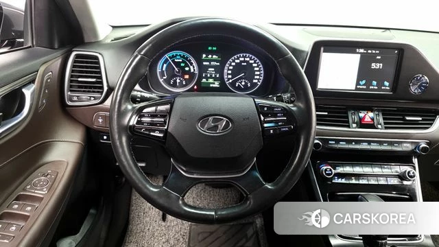 Hyundai Grandeur IG Hybrid 2018 Серый из Кореи, фото 4