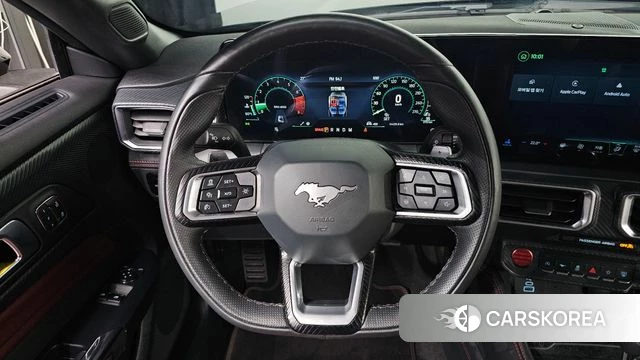 Ford Mustang 7th Generation 2024 Черный из Кореи, фото 4