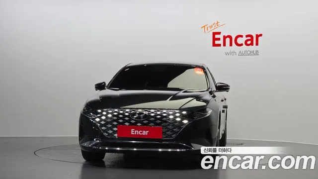 Hyundai The New Grandeur IG 2022 Черный из Кореи, фото 4