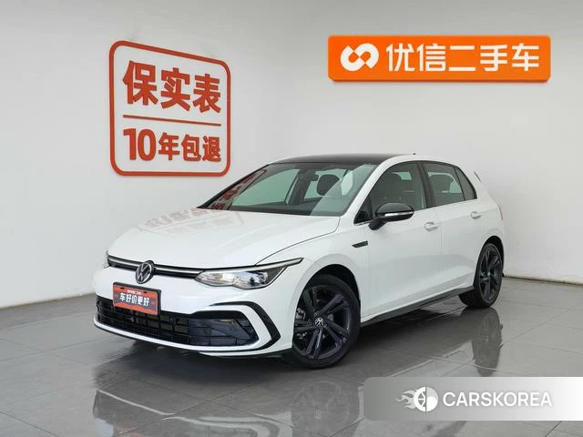 Volkswagen Golf 2022 Белый из Китая, фото 4
