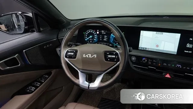 Kia K8 Hybrid 2022 Черный из Кореи, фото 4