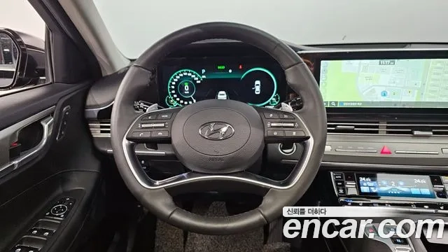 Hyundai The New Grandeur IG Hybrid 2022 Черный из Кореи, фото 4