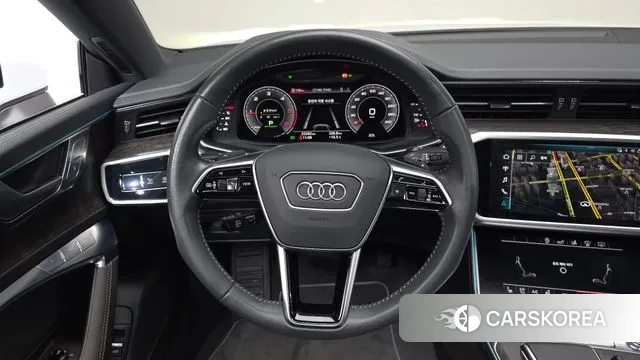 Audi A7 (4K) 2020 Белый из Кореи, фото 4