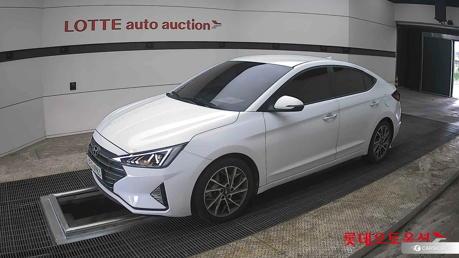 Hyundai Avante 2020 Polar White из Кореи, фото 4
